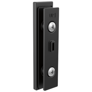 Brizo Other: Robe Hook Glass Installation Kit In Matte Black