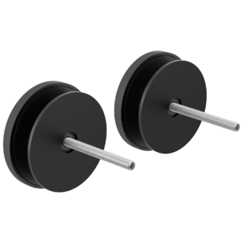 Brizo Other: Towel Bar Glass Installation Kit In Matte Black