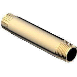 Phylrich 4″ Straight Shower Arm 11205 – Satin Brass