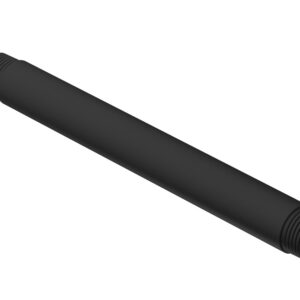 Phylrich 8″ Straight Shower Arm 11206 – Matte Black