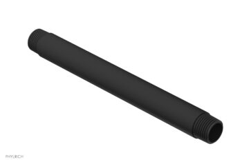 Phylrich 8" Straight Shower Arm 11206 - Matte Black