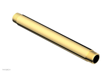 Phylrich 8" Straight Shower Arm 11206 - Polished Gold