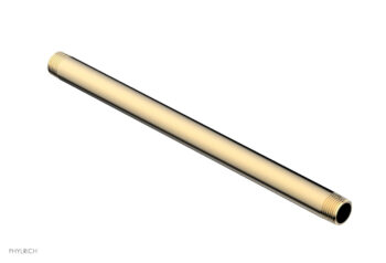 Phylrich 12" Straight Shower Arm 11207 - Satin Brass
