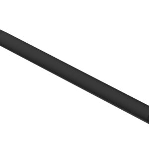 Phylrich 12″ Straight Shower Arm 11207 – Matte Black