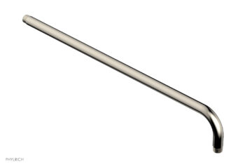 Phylrich 90 Angle 24" Shower Arm 11209 - Polished Nickel