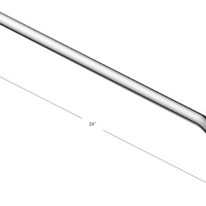 Phylrich 90 Angle 24″ Shower Arm 11209 – Polished Chrome
