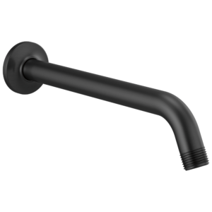 Brizo Kintsu®: 10″ Shower Arm and Flange In Matte Black