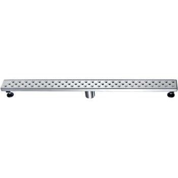 Dawn® Memuru River Series - Linear Shower Drain 36"L In Polished satin