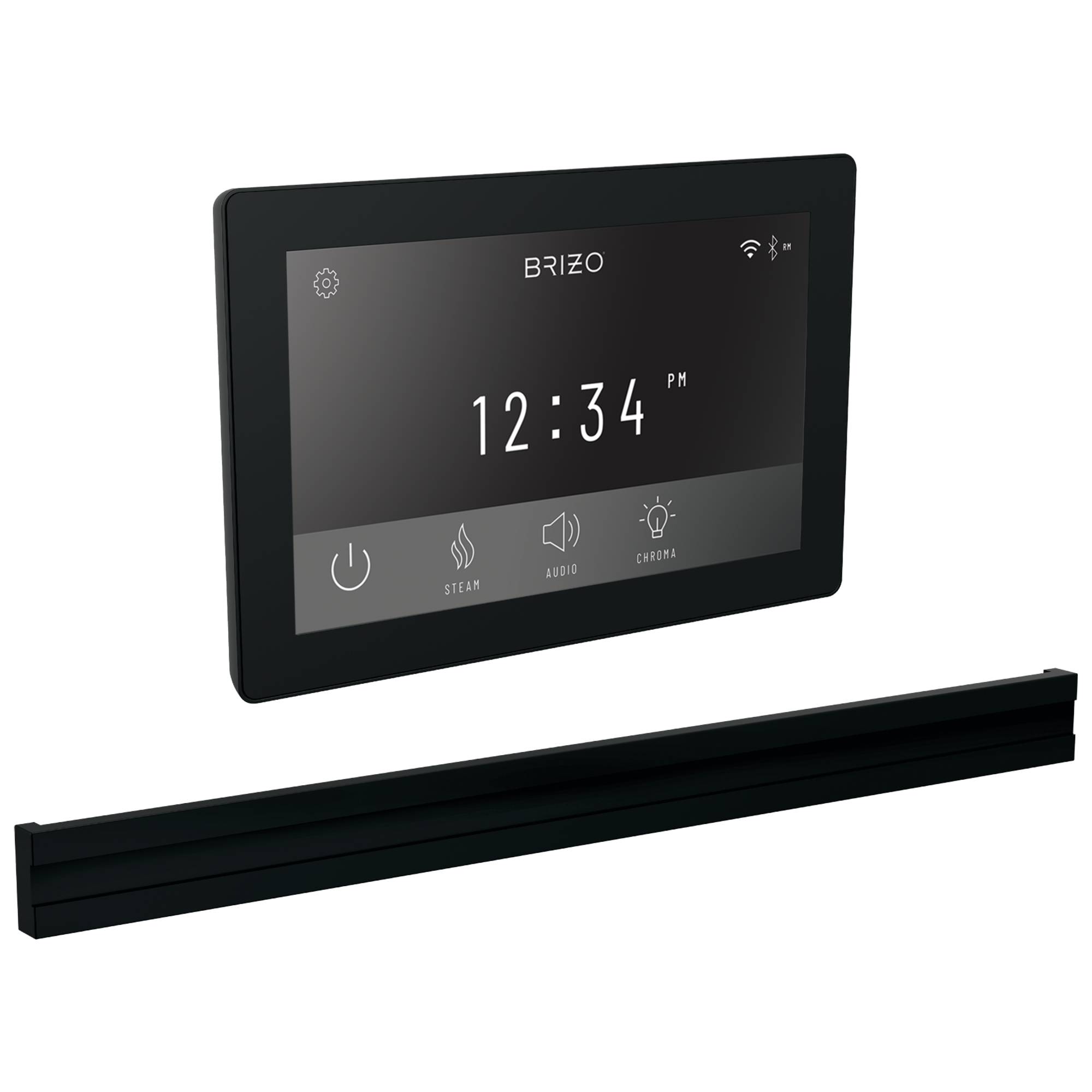 Brizo Other: Digital + Bilateral Steam Set In Matte Black