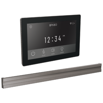 Brizo Other: Digital + Bilateral Steam Set In Lumicoat® Black Onyx