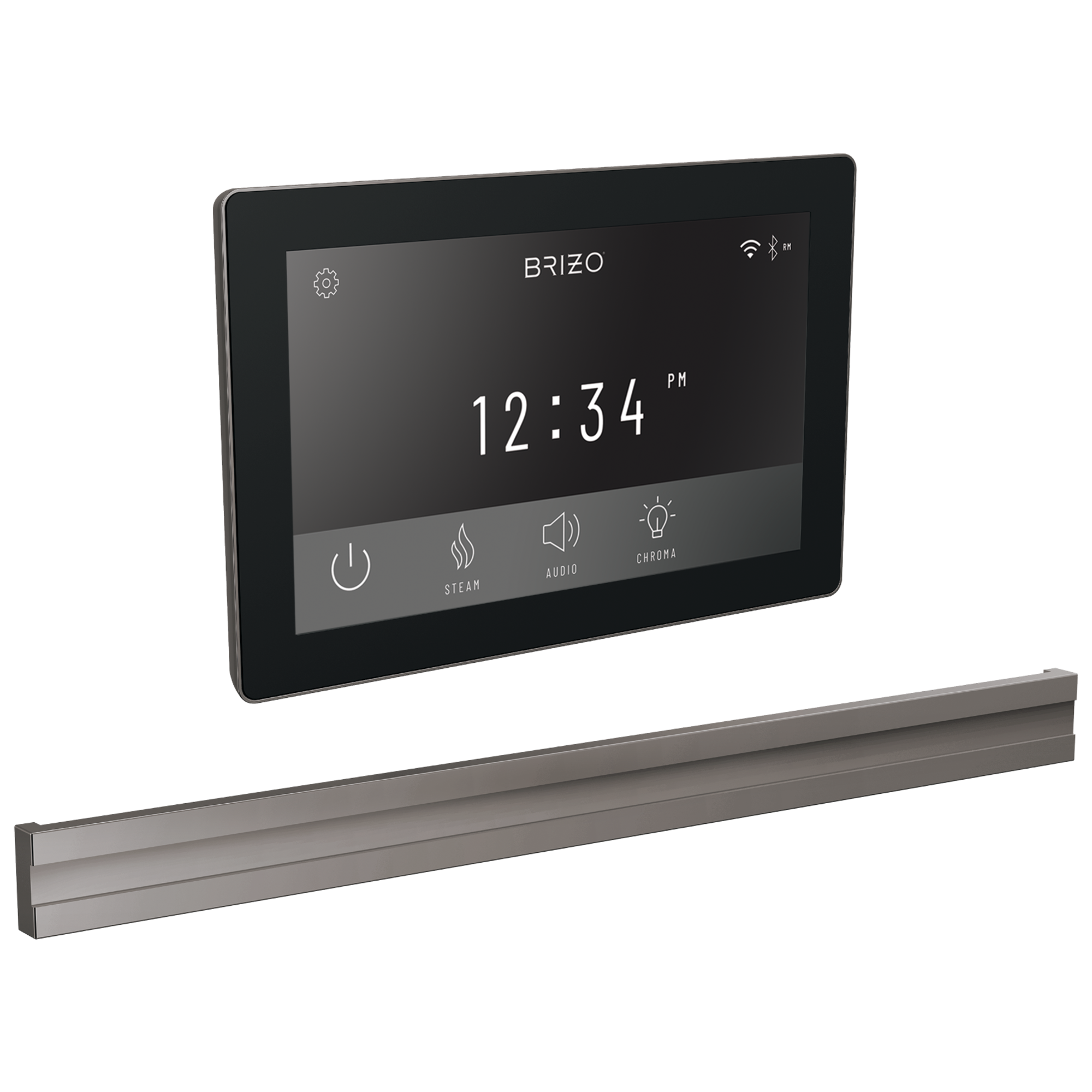 Brizo Other: Digital + Bilateral Steam Set In Lumicoat® Black Onyx