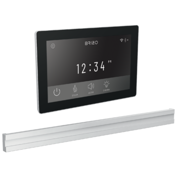 Brizo Other: Digital + Bilateral Steam Set In Lumicoat® Chrome