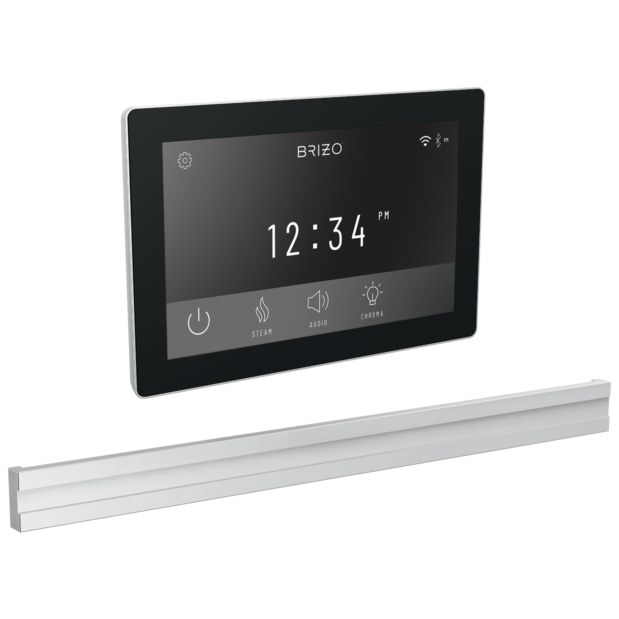 Brizo Other: Digital + Bilateral Steam Set In Lumicoat® Chrome