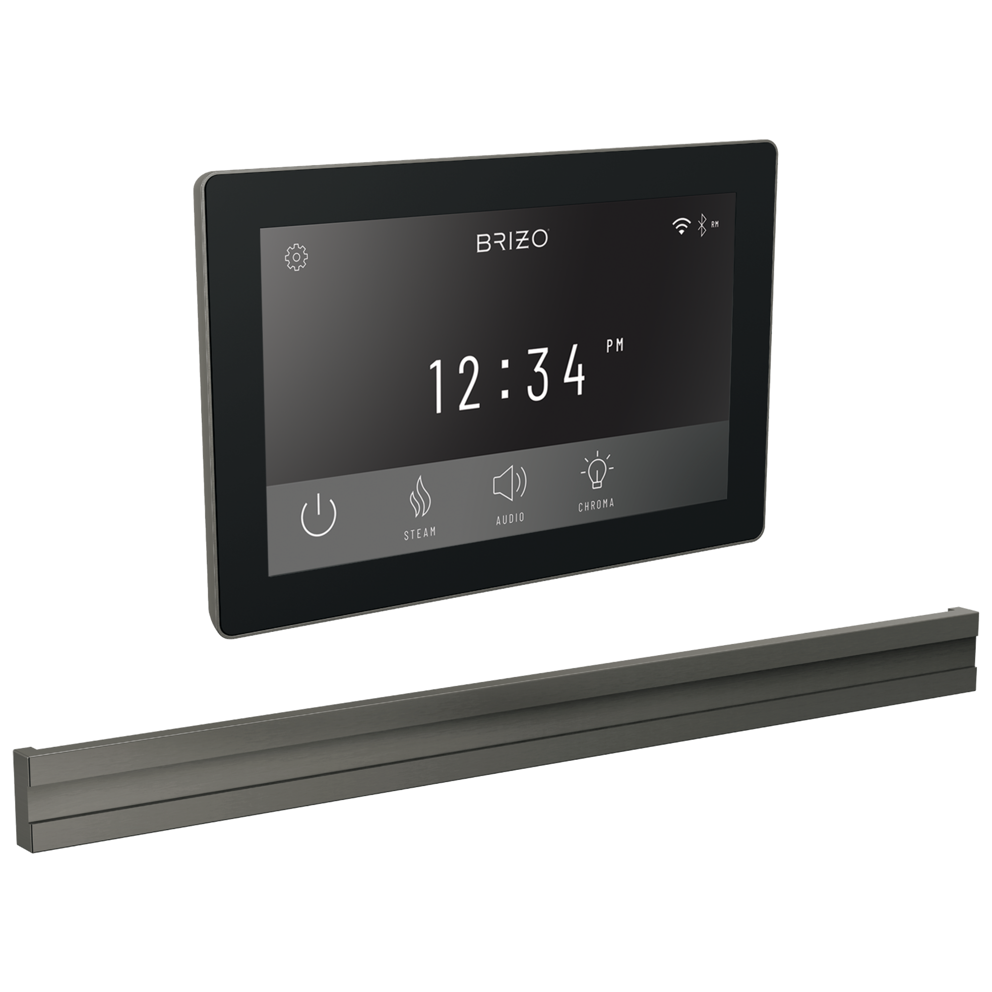 Brizo Other: Digital + Bilateral Steam Set In Lumicoat® Luxe Steel