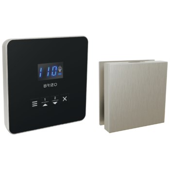 Brizo Other: Square Steam Set In Lumicoat® Brushed Nickel