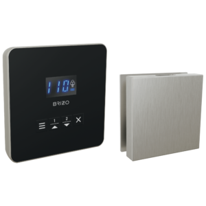 Brizo Other: Square Steam Set In Lumicoat® Luxe Nickel