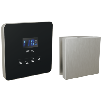 Brizo Other: Square Steam Set In Lumicoat® Luxe Nickel