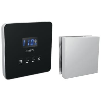 Brizo Other: Square Steam Set In Lumicoat® Chrome