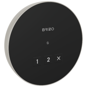 Brizo Other: Round Exterior Control In Lumicoat® Brushed Nickel