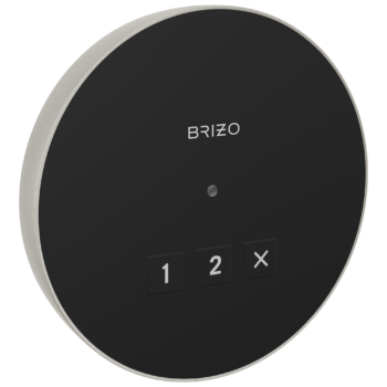 Brizo Other: Round Exterior Control In Lumicoat® Brushed Nickel
