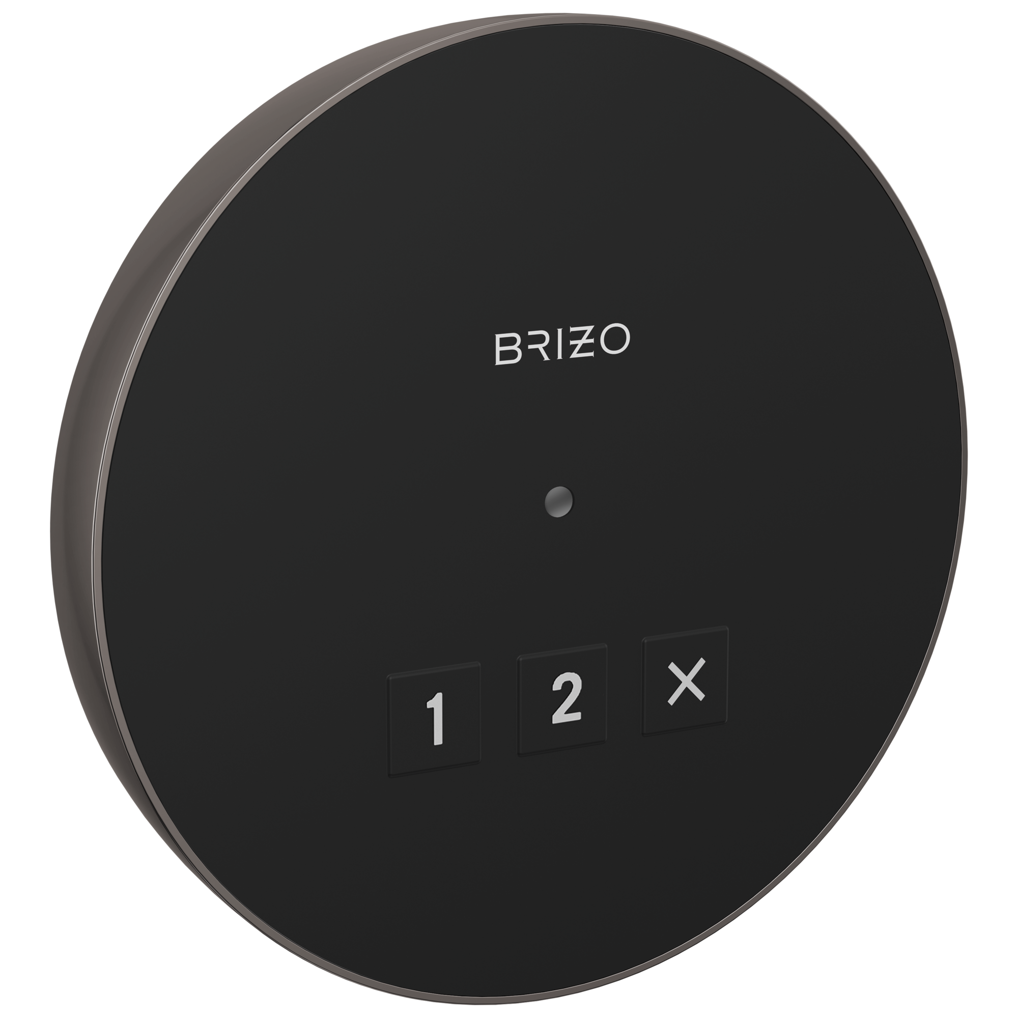Brizo Other: Round Exterior Control In Lumicoat® Black Onyx