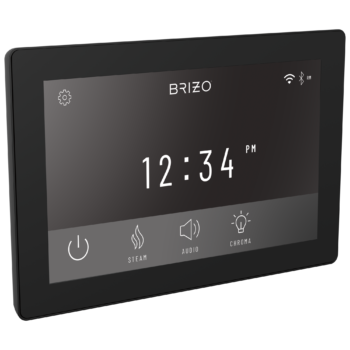 Brizo Other: Digital Interface In Matte Black
