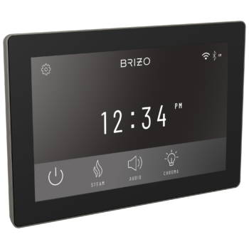 Brizo Other: Digital Interface In Lumicoat® Luxe Steel