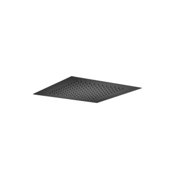 Isenberg 15" Flush Mount Stainless Steel Showerhead / Rainhead In Matte Black