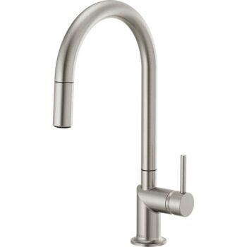 Brizo Odin®: Pull-Down Faucet with Arc Spout - Less Handle In Stainless