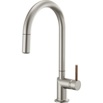 Brizo Odin®: Pull-Down Faucet with Arc Spout - Less Handle In Stainless - Image 2