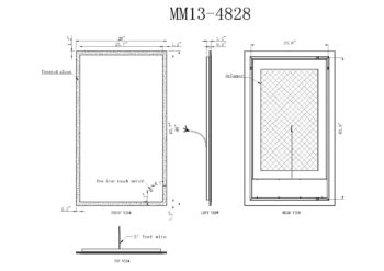 Aster 30x24 Illuminated Vanity Mirror - Image 12