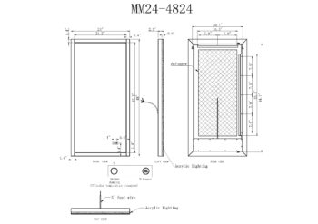 Altalune 32x24 Illuminated Vanity Mirror - Image 7
