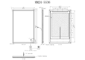 Altalune 32x24 Illuminated Vanity Mirror - Image 10