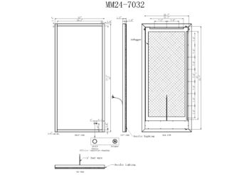 Altalune 32x24 Illuminated Vanity Mirror - Image 13