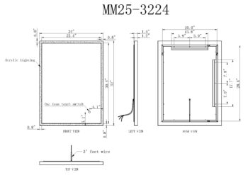 Apollo 32x24 Illuminated Vanity Mirror - Image 4