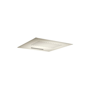 Isenberg 15" Stainless Steel Flush Mount Rainhead With Cascade Waterfall In Chrome - Image 2