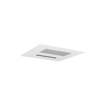 Isenberg 15" Stainless Steel Flush Mount Rainhead With Cascade Waterfall In Chrome - Image 8