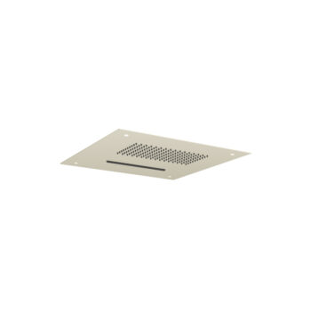 Isenberg 15" Stainless Steel Flush Mount Rainhead With Cascade Waterfall In Chrome - Image 20