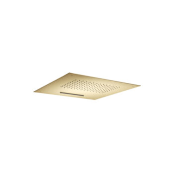 Isenberg 15" Stainless Steel Flush Mount Rainhead With Cascade Waterfall In Chrome - Image 4
