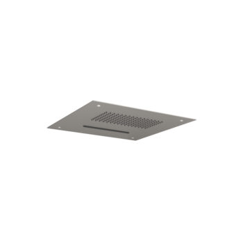 Isenberg 15" Stainless Steel Flush Mount Rainhead With Cascade Waterfall In Chrome - Image 5