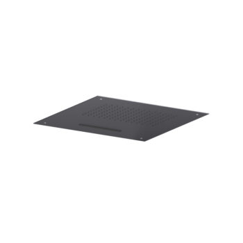 Isenberg 20" Stainless Steel Flush Mount Rainhead With Cascade Waterfall In Matte Black - Image 14