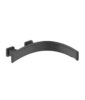 Isenberg Wall Mount Faucet Spout – Right Facing Curvature In Matte Black