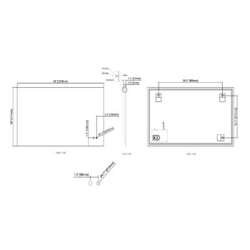 Cassiopeia 32x24 Illuminated Vanity Mirror - Image 11