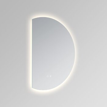 Cassiopeia 32x23 Half Round Illuminated Vanity Mirror