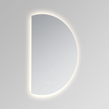 Cassiopeia 32x23 Half Round Illuminated Vanity Mirror - Image 4