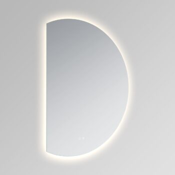 Cassiopeia 48x35 Half Round Illuminated Vanity Mirror