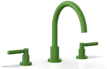 Phylrich BASIC Deck Tub Set - Lever Handles D1130C - Green