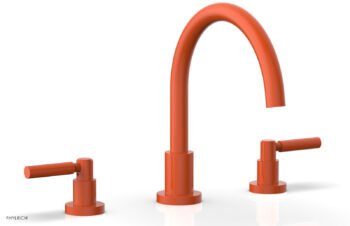 Phylrich BASIC Deck Tub Set - Lever Handles D1130C - Orange
