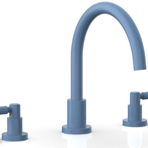 Phylrich BASIC Deck Tub Set – Lever Handles D1130C – Light Blue