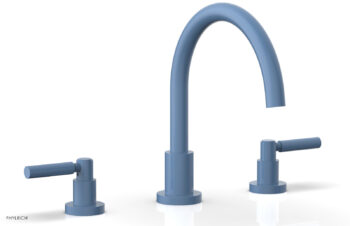Phylrich BASIC Deck Tub Set - Lever Handles D1130C - Light Blue